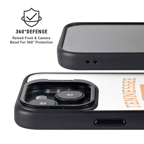 University of Tennessee-Knoxville Collegiate Text iPhone 14 Kickstand Case